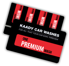 Kaady Car Washes Wash Cards photo